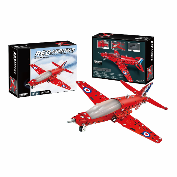 Kovová stavebnice Letadlo 201 dílků