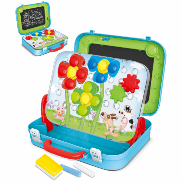 Mozaika s podložkou v kufříku