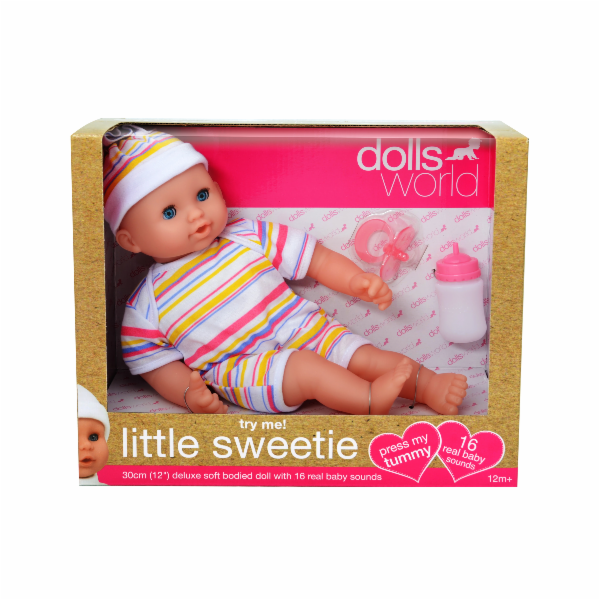 Dolls World - Panenka little sweetie 30cm