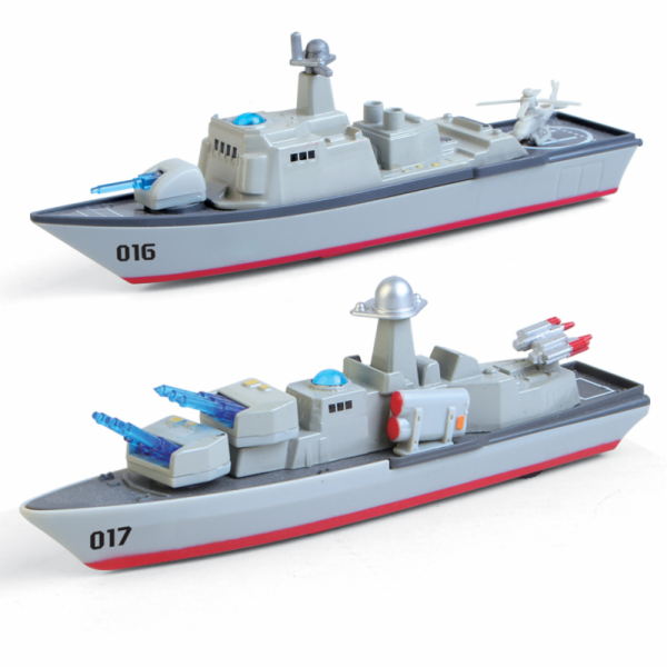 Kovový model - Křižník 2 druhy