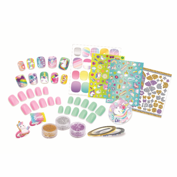 TASIA - Nalepovací nehty jednorožec