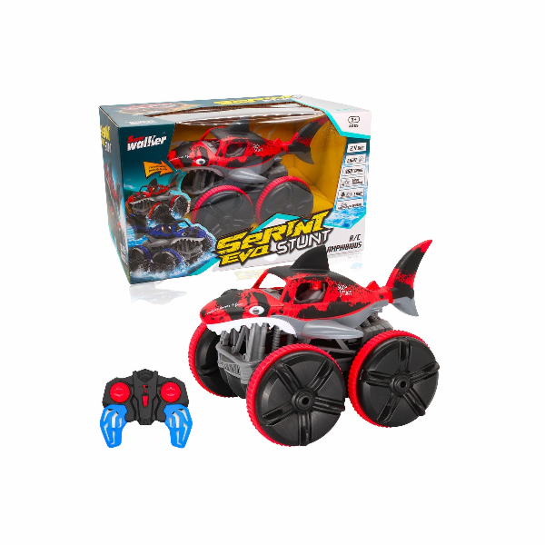 R/C Obojživelné auto - žralok
