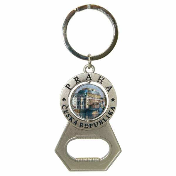 Klíčenka s otvírákem Národní divadlo