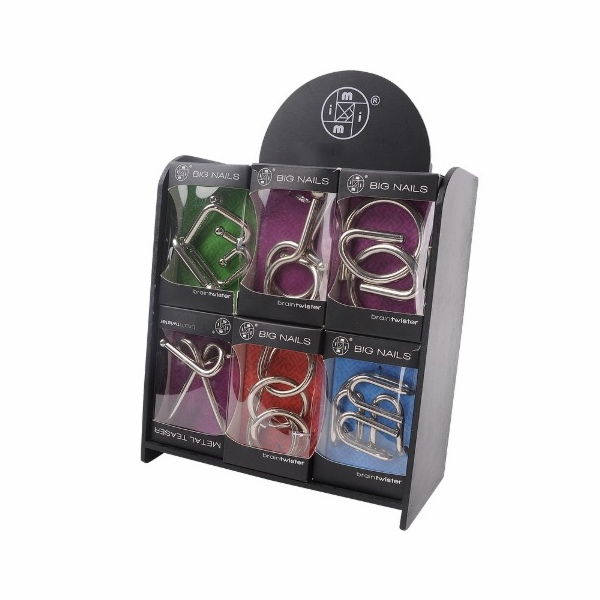 Hlavolam - kovové různé druhy