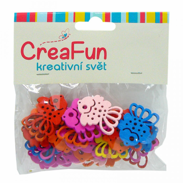 Ryby, 25ks 2,8x3,3 cm