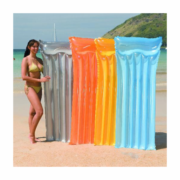 BESTWAY 44013 - Nafukovací lehátko transparentní 183 x 76...