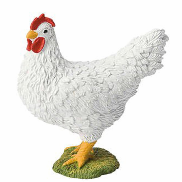 Bullyland 62314 - Slepice bílá