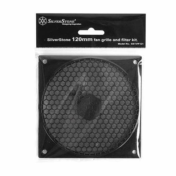 SilverStone FF121 - 120mm Fan grille and filter kit