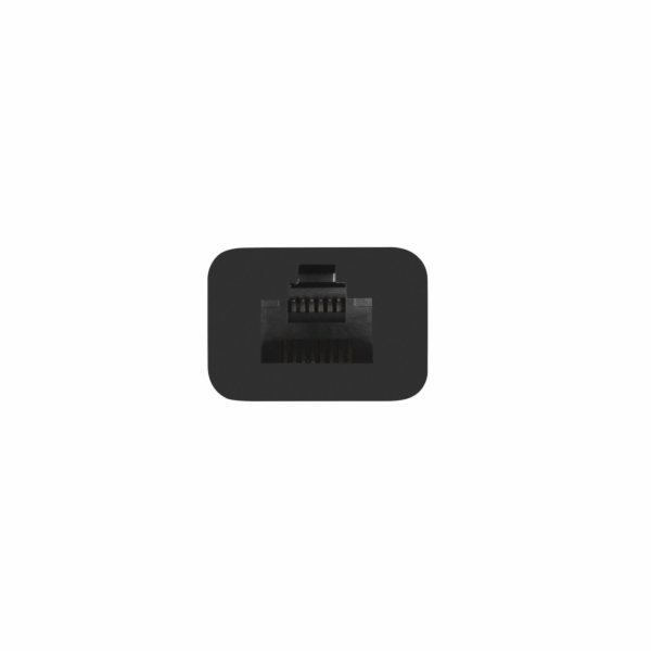 Natec Dragonfly rozbočovač 3x USB 2.0 HUB + RJ45, černý