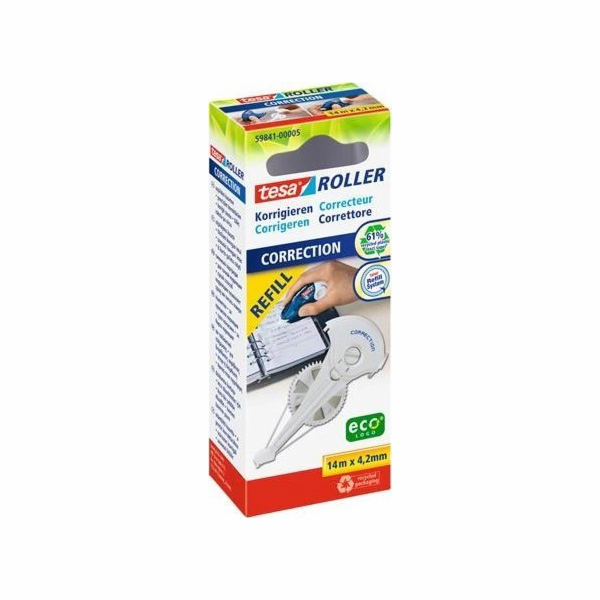 Tesa Roller - modrá - Bílá - 14 m - 4,2 mm - 1 kus(y)