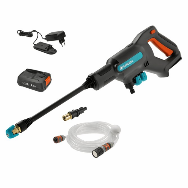 Gardena 14800-20 Aku Čistič AquaClean 18V RtU - sada