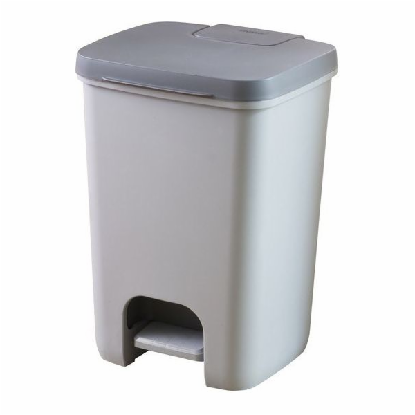 Curver Essentials pedálový odpadkový koš 20L šedý (225360)