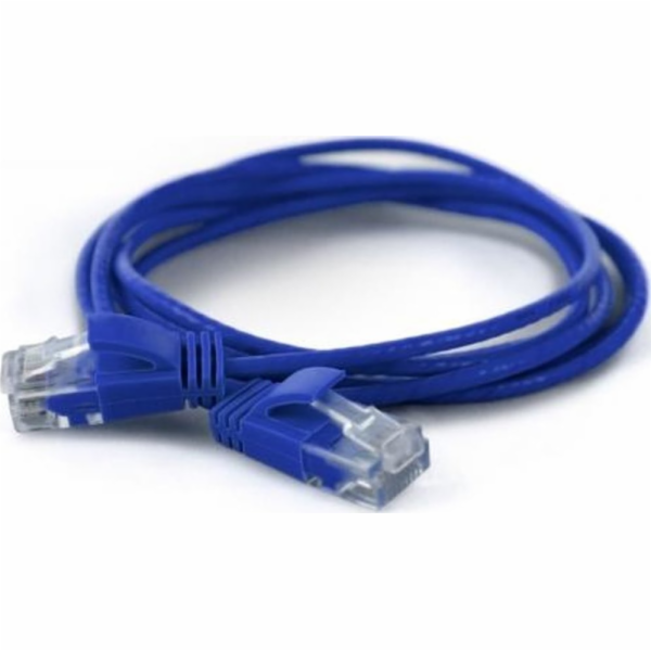Wantec  wW Patch kabel CAT6A (asi 2,8 mm) UTP modrý 1,50 ...