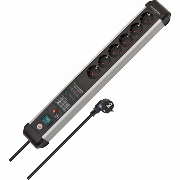 Premium-Protect-Line Steckdosenleiste 6-fach