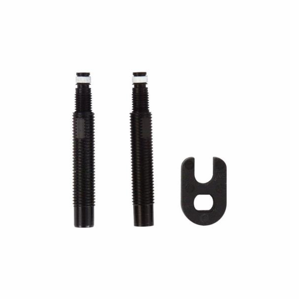 Schwalbe nástavec ventilku 65mm tubeless černý sada 2ks