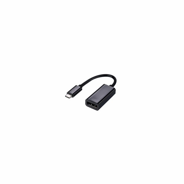 C-TECH Adaptér Type-C na Displayport, M/F, 15cm