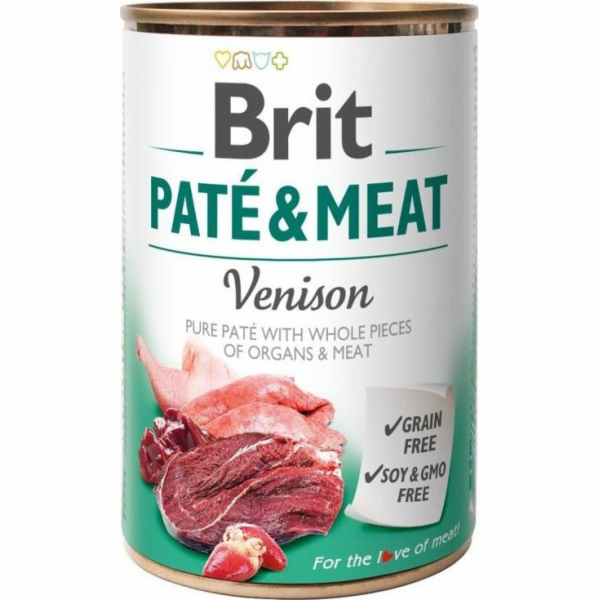 BRIT Paté & Maso se zvěřinou - 400 g