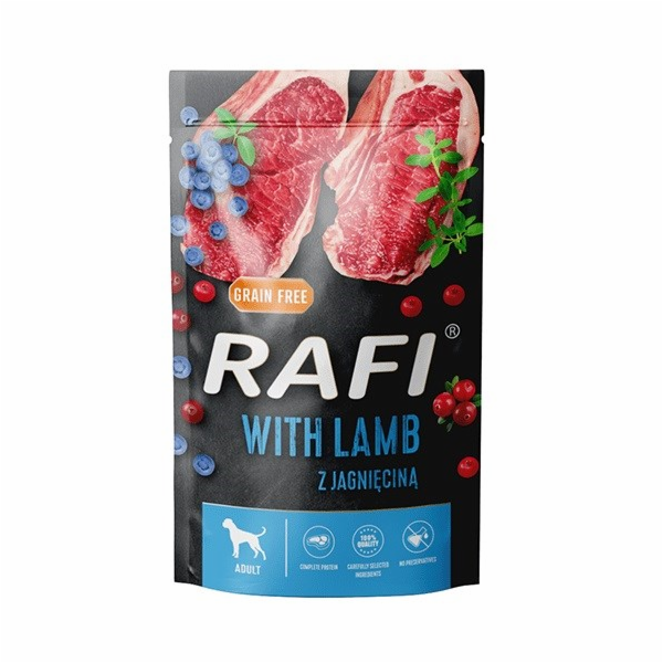DOLINA NOTECI Rafi Lamb, borůvka, brusinka - mokré krmivo...