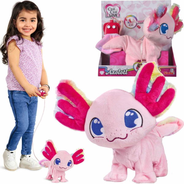 Simba ChiChi LOVE Axolotl, plyšová hračka