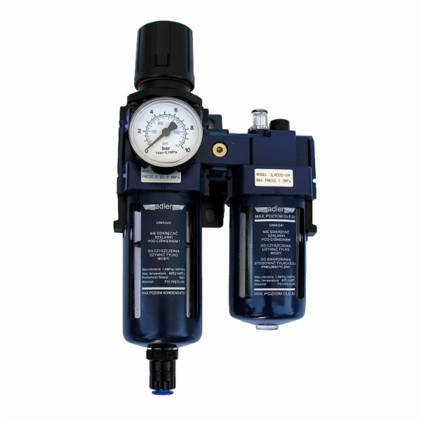 Adler Filtr + redukce + olejnička 1/2 s automatickým vypo...