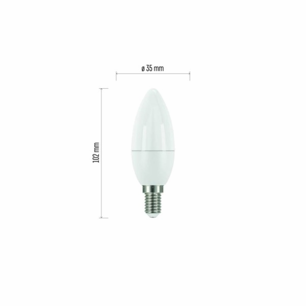 LED žárovka True Light 4,2W E14 teplá bílá