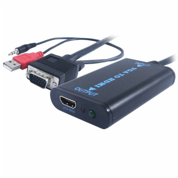 UNIBOS UNVH-100 VGA + Audio na HDMI
