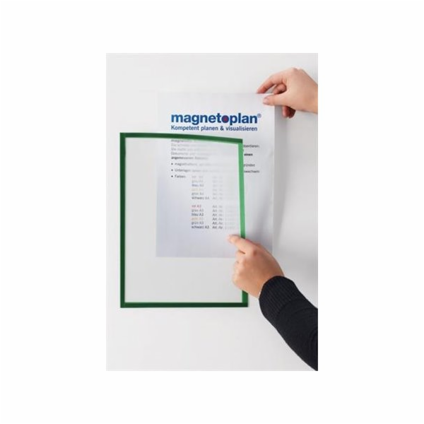 Magnetoplan Magnetický rámeček A4 šedá (5ks)