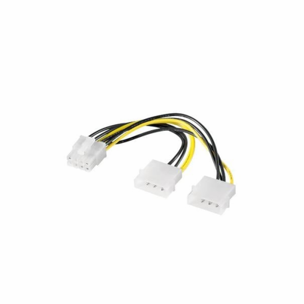 Redukce napájecí 2x5.25" Molex - 8 pin pro PCI-E grafické...