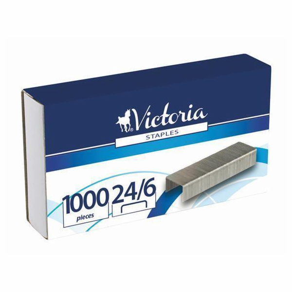 VICTORIA Drátky do sešívaček, 24/6