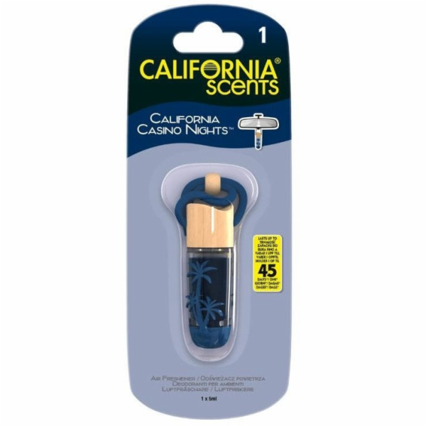 California Scents Hanging Vial California Casino Nights
