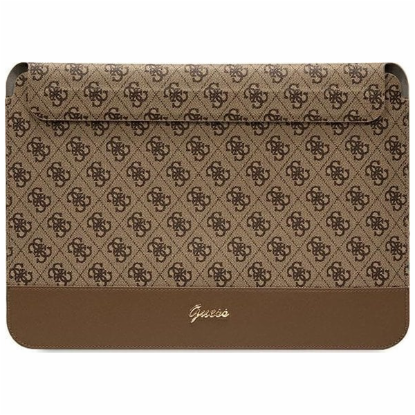Guess 4G Pouzdro Brown pro 14" Notebook Elegantní pouzdro...