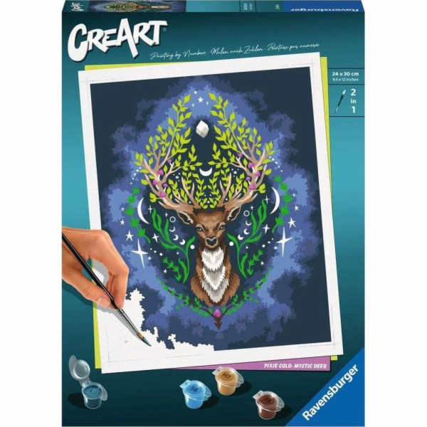 Ravensburger CreArt - Pixie Cold: Mystic Deer, malba