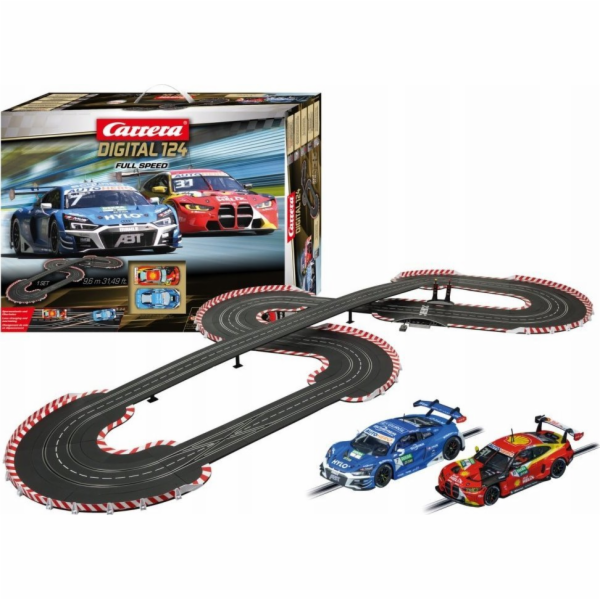 Carrera DIGITAL 124 DTM Full Speed, závodní dráha