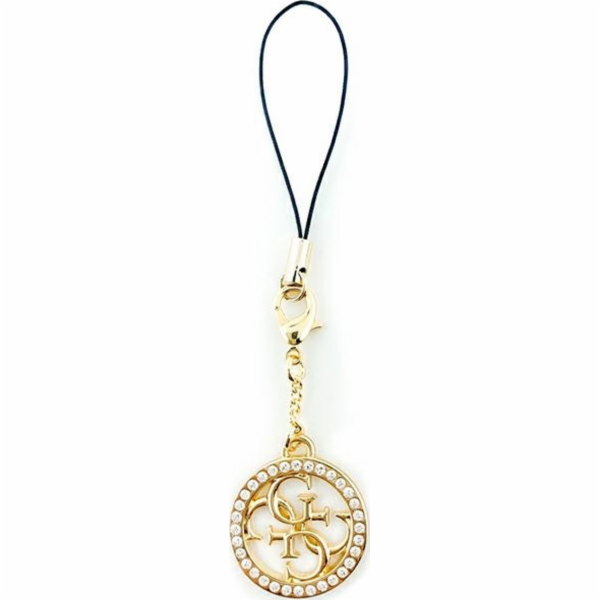Guess Přívěsek 4G Strass Metal Logo Nové
