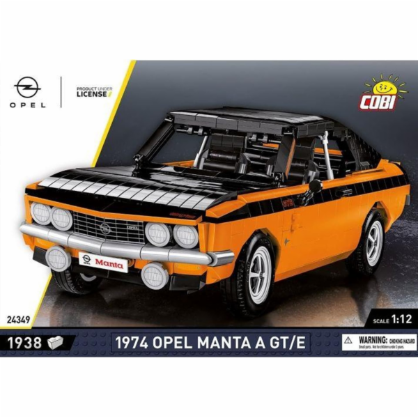 COBI Opel Manta A GT/E 1974, stavebnice