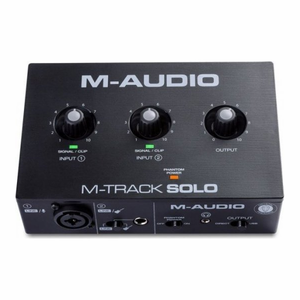 M-AUDIO M-Track Solo USB Zvukové rozhraní Předzesilovač C...