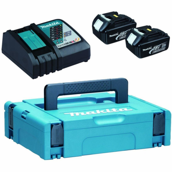 Makita 197952-5 sada Li-ion LXT 18V 2ksBL1830B+1ksNabíječ...