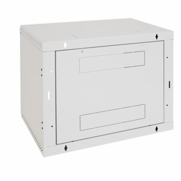 TRITON 19" rozvaděč RBA-AS4 9U/400 mm (sklo) šedý