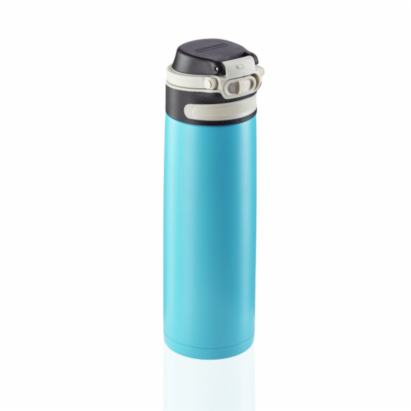 Leifheit Termoska s šikovným uzávěrem 600 ml, světle modrá