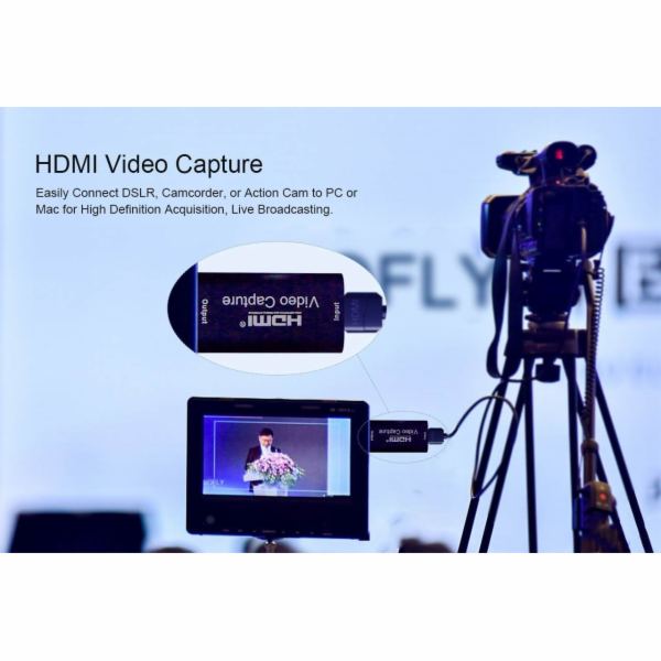PremiumCord HDMI capture/grabber pro záznam Video/Audio s...