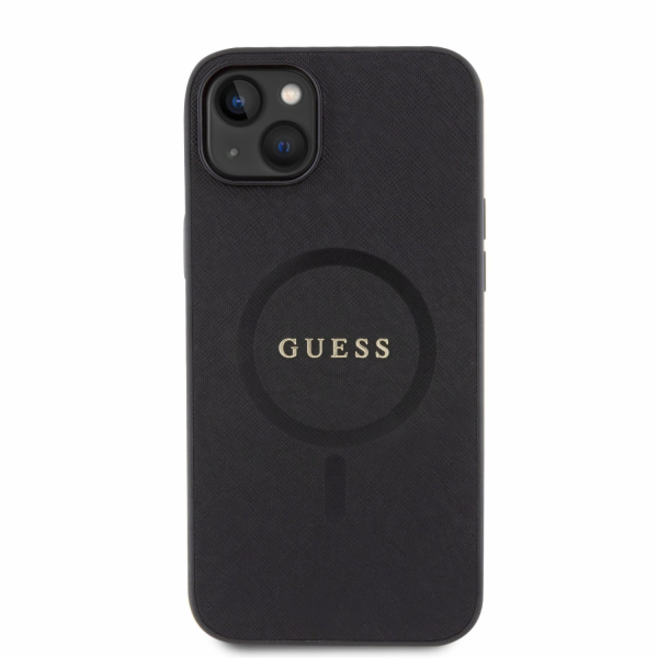 Guess Saffiano MagSafe kryt iPhone 15, B