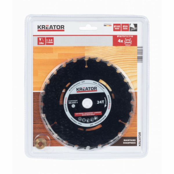 Kreator KRT020307 - Pilový kotouč pro ponorné pily 185mm,...