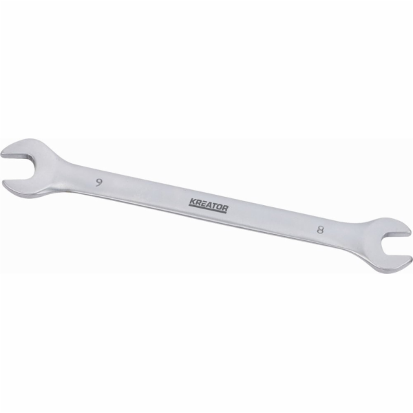 Kreator KRT501002 - Oboustranný klíč otevřený 8x9 -130mm