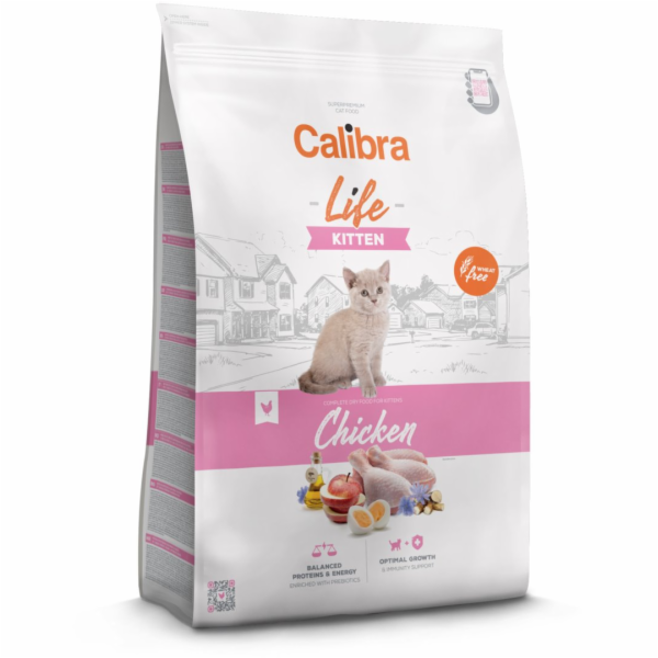 CALIBRA Cat Life Kitten Chicken - suché krmivo pro kočky ...