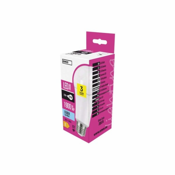 LED žárovka Classic A67 17W E27 studená bílá