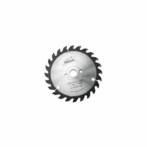 Kotouč pilový 160x2,6x20 mm 12