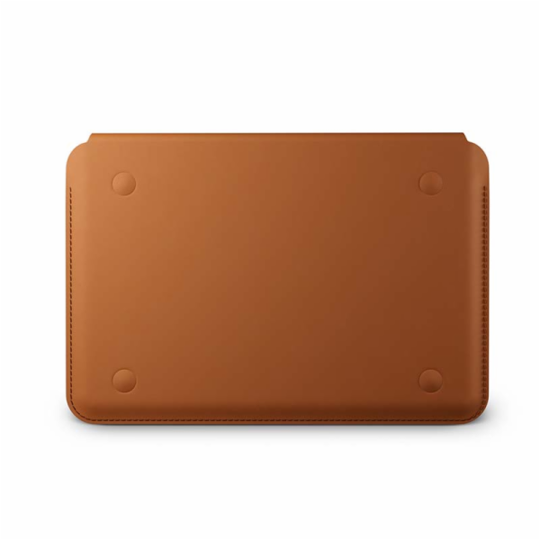 EPICO Kožený obal pro Apple MacBook Air/Pro 13,3" - hnědý