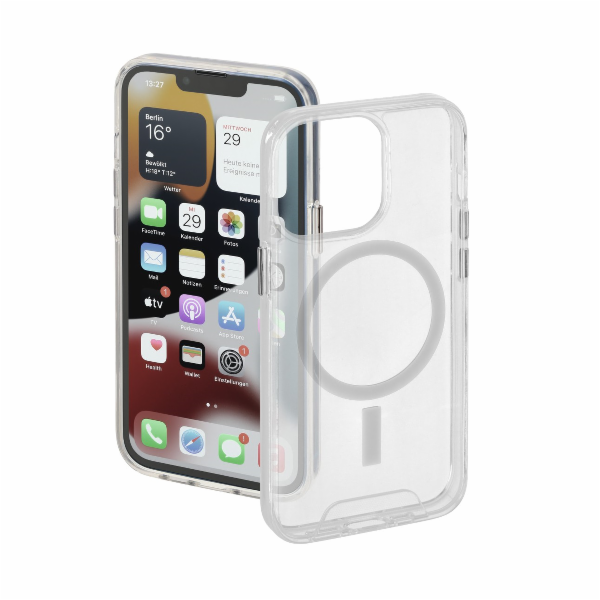 Hama MagCase Safety, kryt pro Apple iPhone 14 Pro, průhledný