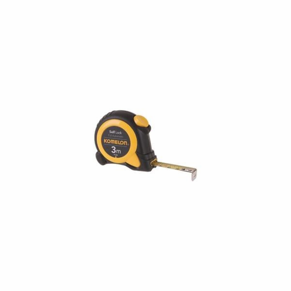 Metr svinovací Self Lock CE, 3 m x 16 mm, KOMELON