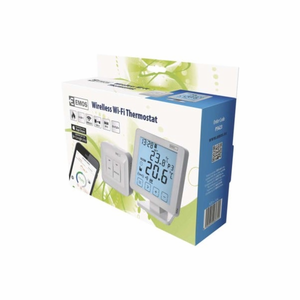 Pokojový bezdrátový termostat EMOS P5623 s WiFi